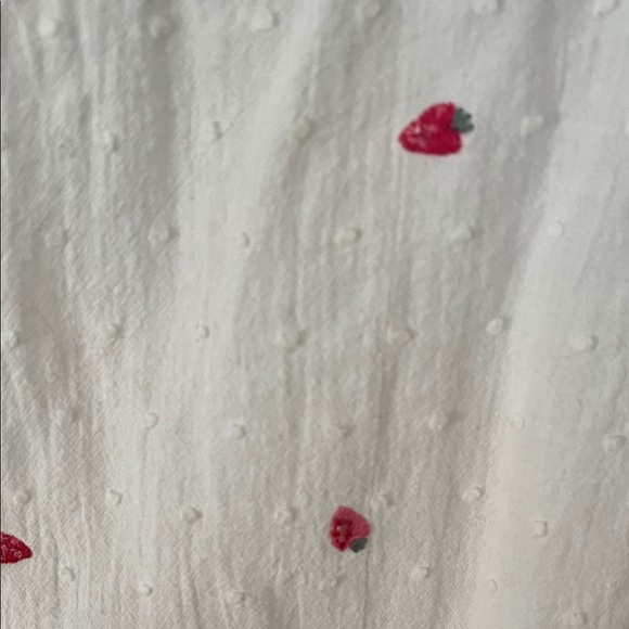 Strawberry Patterned Button Up Shirt - Picture 4 of 4